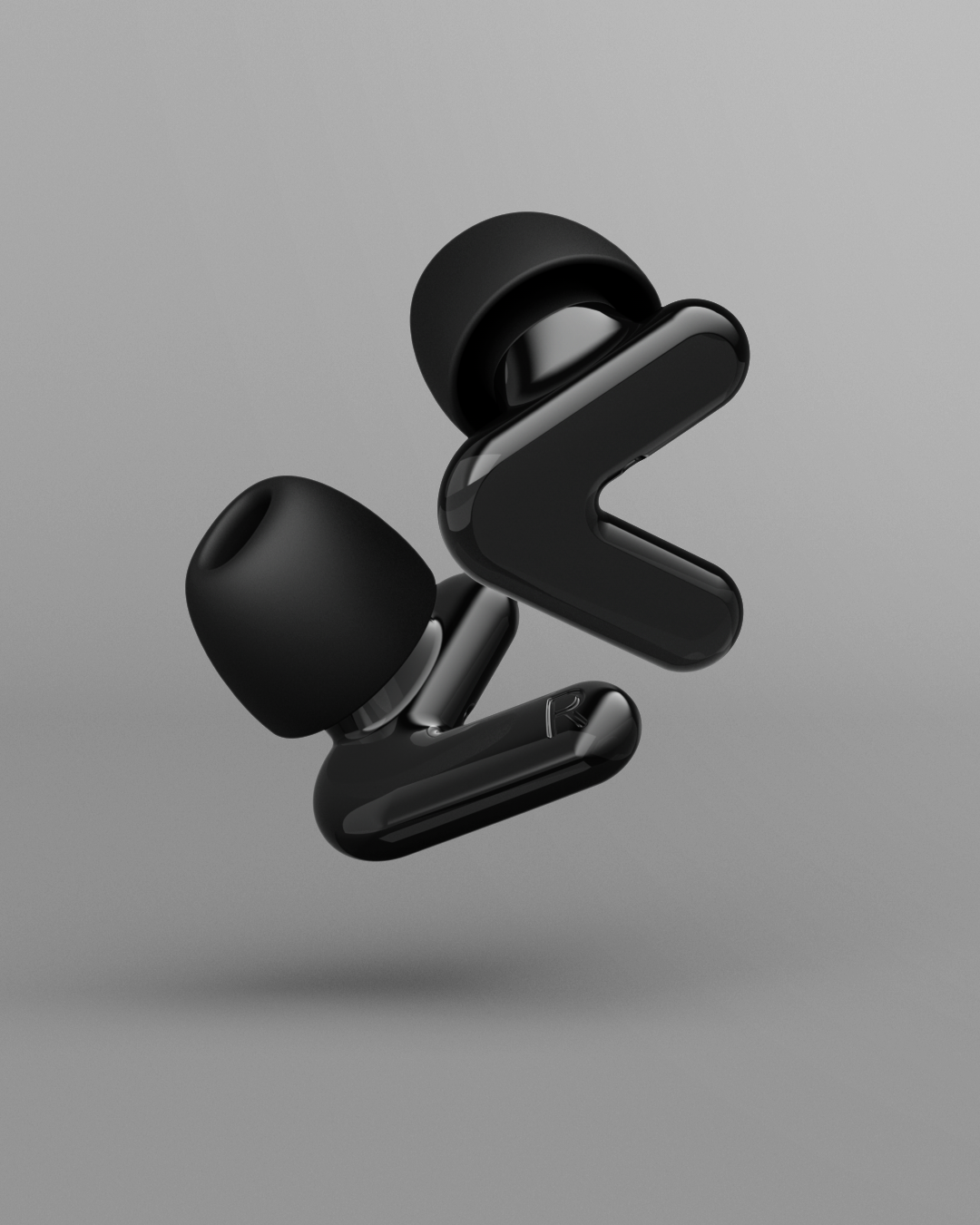 Render van Alpine Tune oordoppen in black